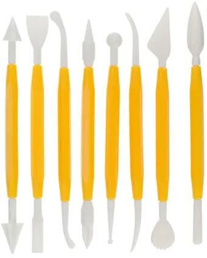 Ortan Clay Art Fondant Tool Yellow