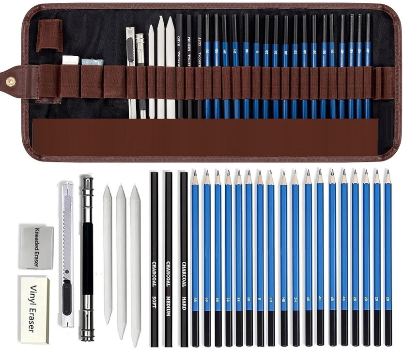 Eduwation Eduwation Pencil Set 29 Cylinderical Shaped Color Pencils(Set of 29, Black) - Flipkart Deal