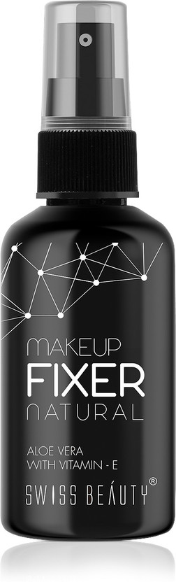 SWISS SWISS BEAUTY Professional Makeup Fixer Spray | Long Lasting | Aloe Vera & Vitamin E Primer  - 70 ml(Transparent) - Flipkart Deal