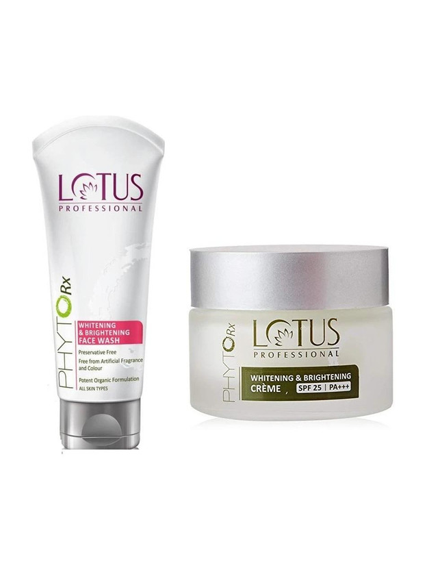 Lotus Lotus Professional PhytoRx SPF25 PA+++ Whitening and Brightening Creme And Face Wash(2 Items in the set) - Flipkart Deal