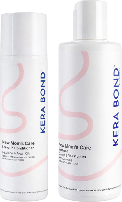 KERA BOND New Mom's Care Leave-In Conditioner & Shampoo For Pregnant Women(2 Items in the set)