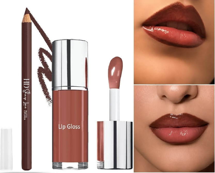 Arcanuy Arcanuy Korean hydrating lip gloss with lip liner(-1 Items in the set) - Flipkart Deal