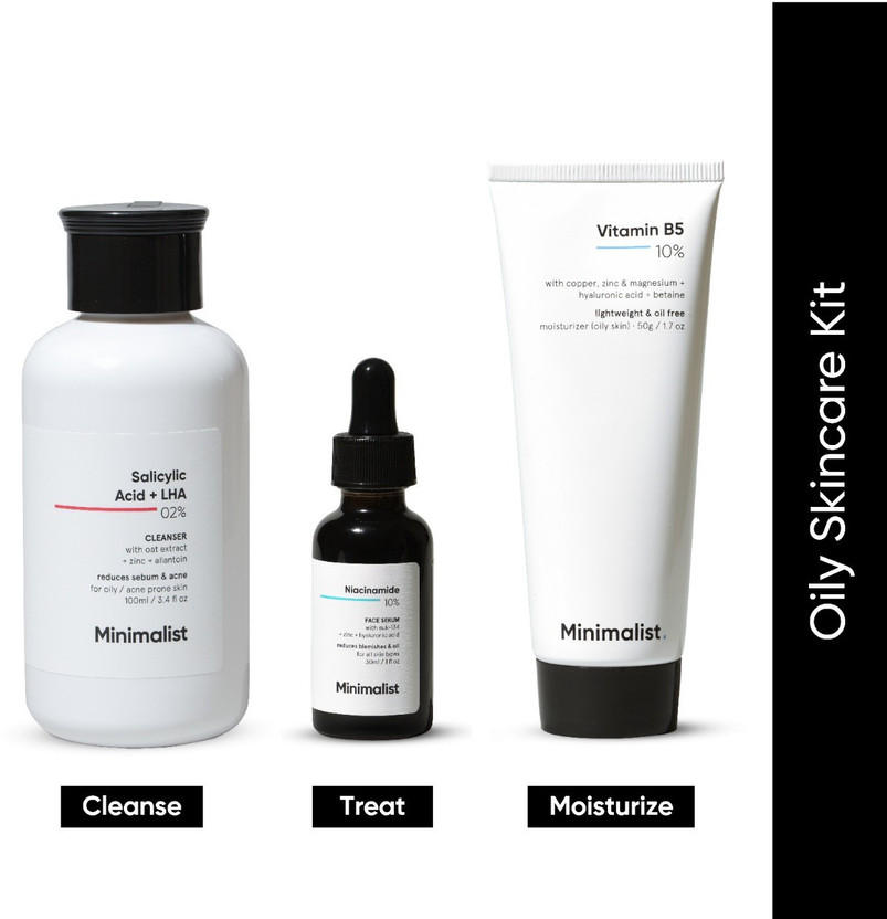 Minimalist Oily Skincare Kit(3 Items in the set)