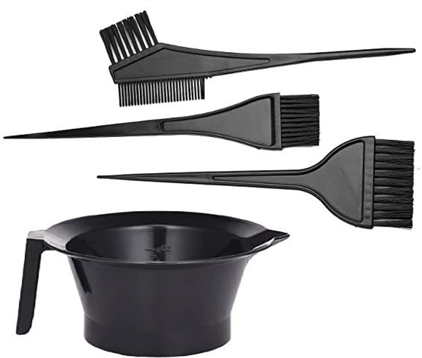 UNNTEESH Hair Dye Brushes and Bowl Set Hair Coloring Kit(4 Items in the set)