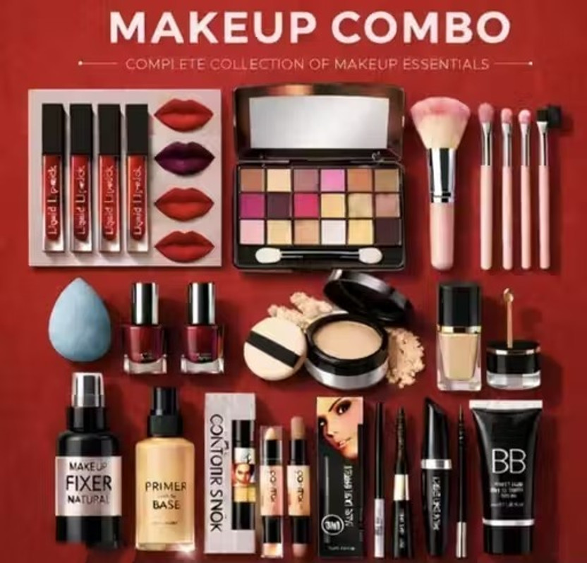 glowit Ultimate Pro Glam 12 in 1 Makeup Combo(12 Items in the set)