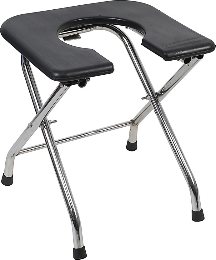 LORCO Folding Elderly Disabled Men and Pregnant Women Shower and Bathing Commode Chair Commode Shower Chair(Green)