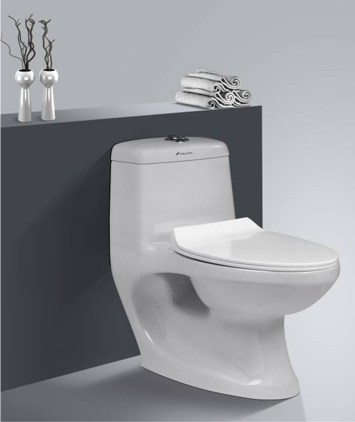 clayplus 101 PREMIUM GRADE CERAMIC FLOOR MOUNTED ONE PIECE WESTERN