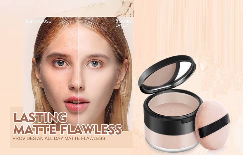 SEUNG Oil Absorb Makeup Powder for Setting or Foundation Compact