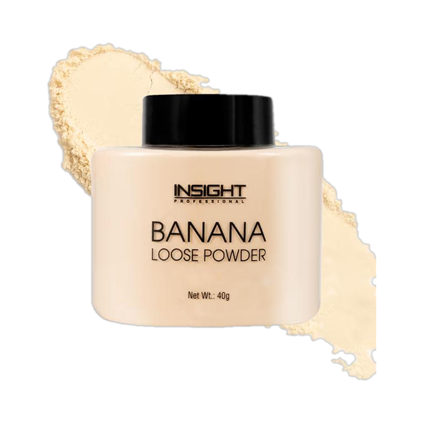 Insight Banana Loose Powder Compact(Nude, 40 g)