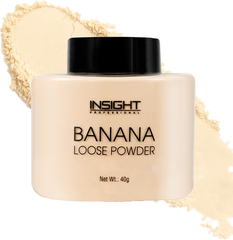Insight Cosmetics Banana Loose Powder Compact(Nude, 40 g)