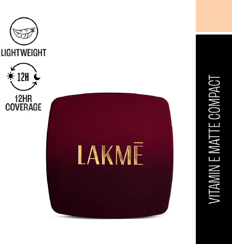 Lakmé Forever Matte  Compact(Marble, 9 g)