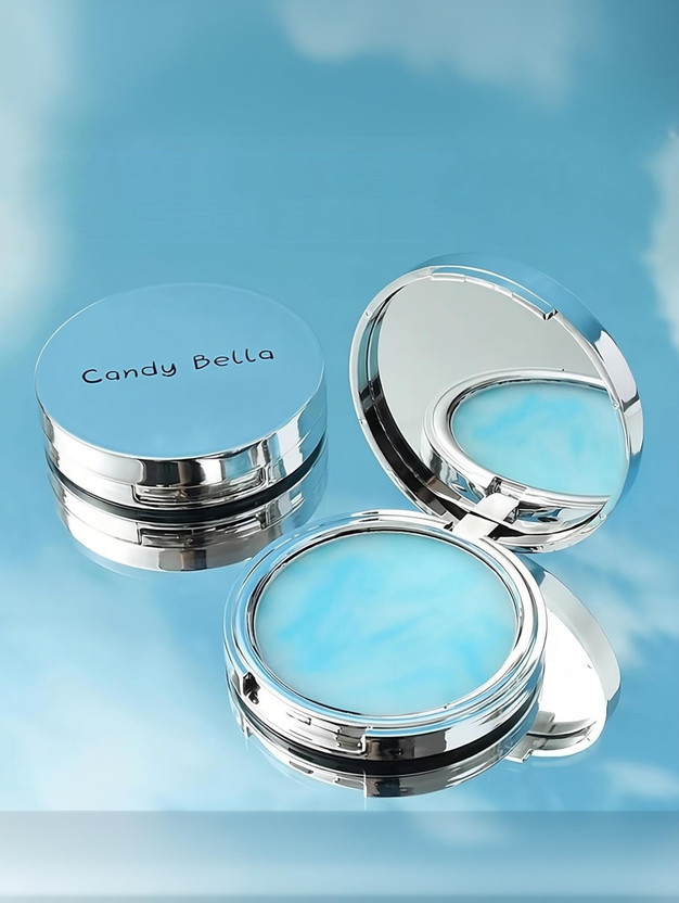 Cappuvini CANDY BELLA Oil Control Compact | Matte Finish Powder for Oily Skin Women Compact(Blue sky, 10 g)