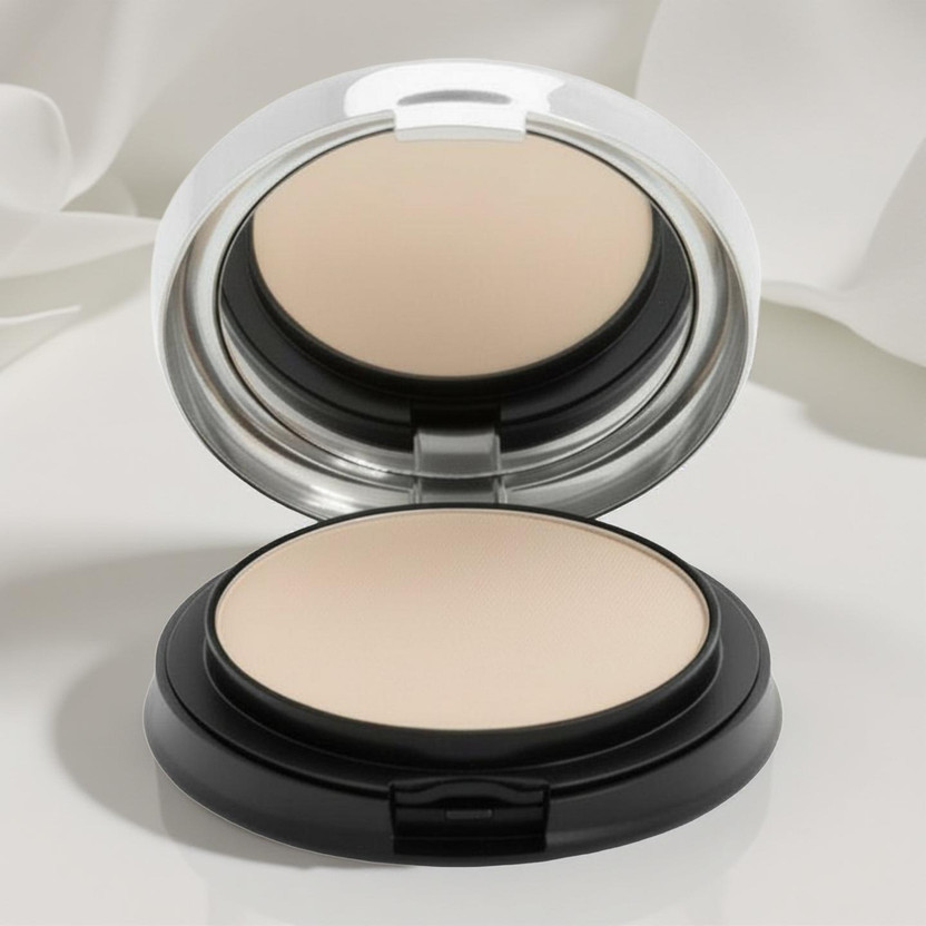 My Face True Nature Face Compact Powder for Women Waterproof Oil Control Double Layered Makeup Compact(Ivory, 50 g)
