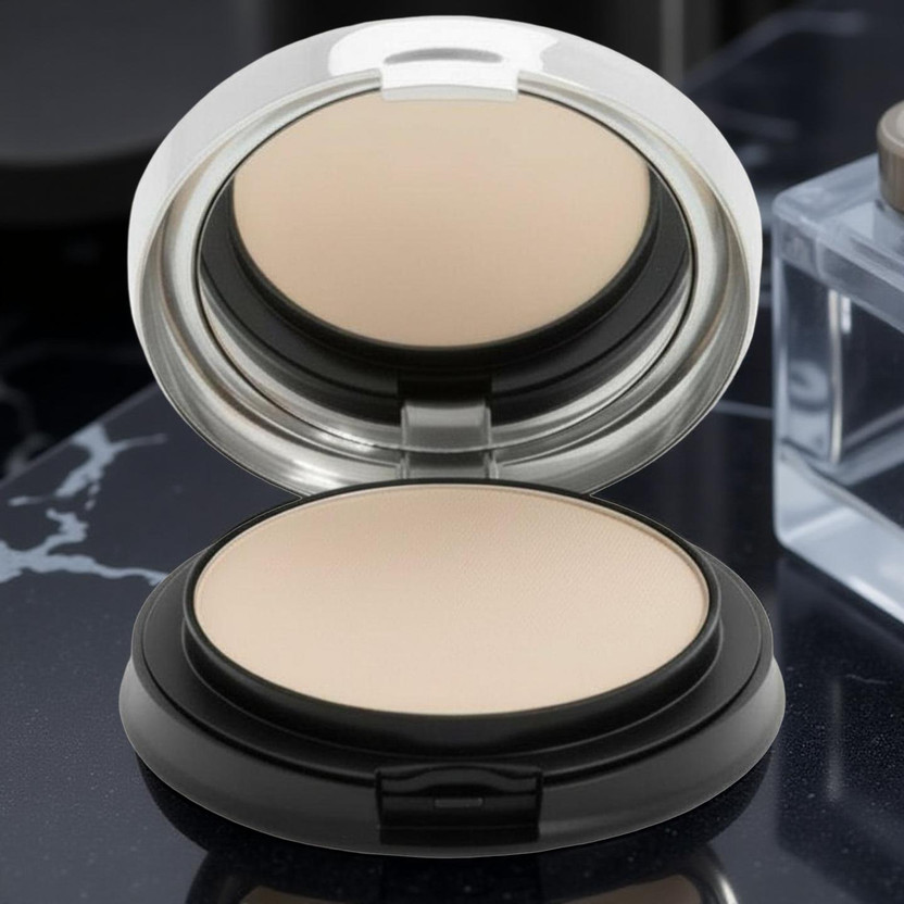 My Face True Nature Premium Dual Layer Compact Powder Waterproof Long Lasting Makeup  Compact(Ivory, 50 g)