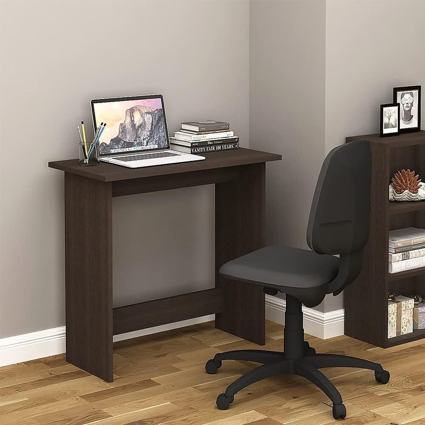 KVS Furniture Furniture Modern Desk Work from Home Table, Home Office Computer Table Engineered Wood Computer Desk(Modular, Finish Color - Black, DIY(Do-It-Yourself))