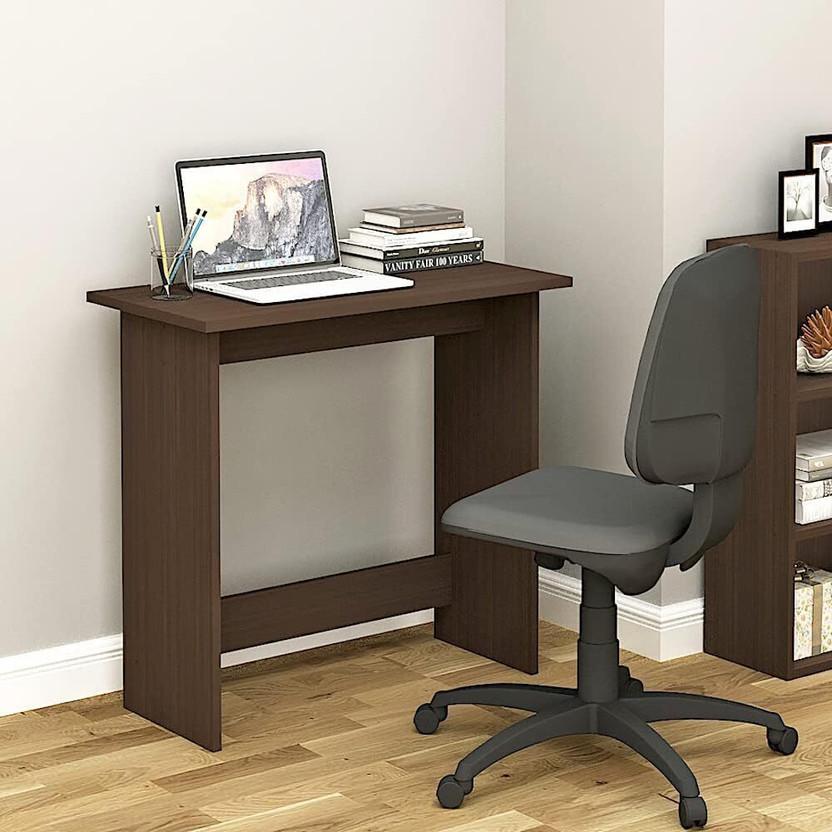 KVS Furniture Furniture Modern Desk Work from Home Table, Home Office Computer Table Engineered Wood Computer Desk(Modular, Finish Color - Brown, DIY(Do-It-Yourself))