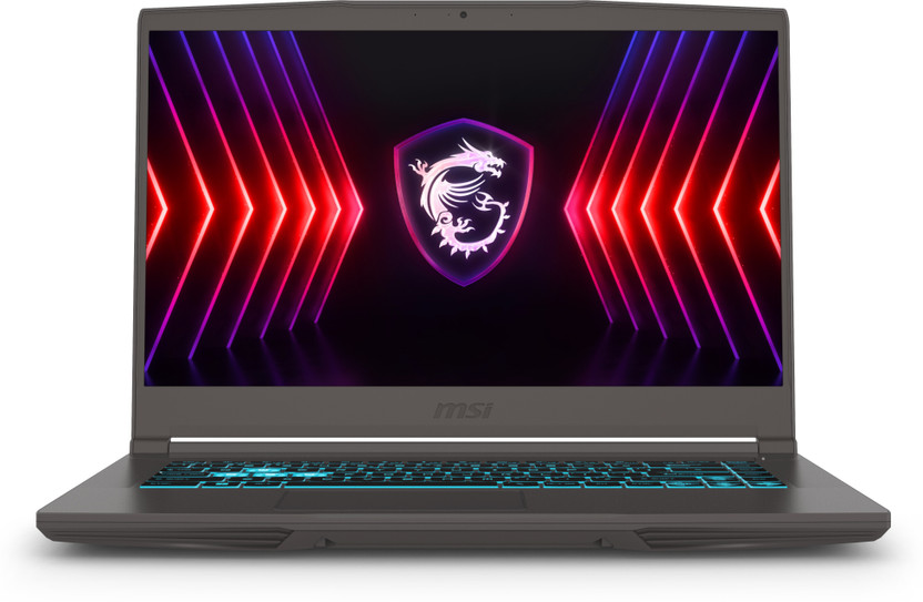 MSI Intel Core i7 12th Gen 12650H - (16 GB/512 GB SSD/Windows 11 Home/4 GB Graphics/NVIDIA GeForce RTX 2050) Thin 15 B12UCX-2242IN Gaming Laptop(15.6 Inch, Cosmos Gray, 1.89 Kg, With MS Office)