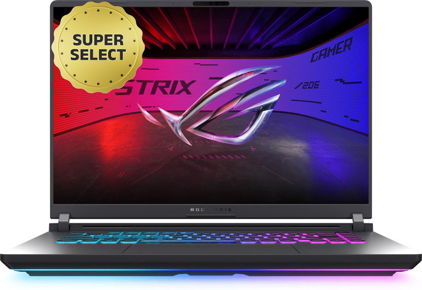 ASUS ROG Strix G16 (2025) with Office 2024 + M365 Basic* Intel Core i7 14th Gen 14650HX - (16 GB/1 TB SSD/Windows 11 Home/8 GB Graphics/NVIDIA GeForce RTX 5050/240 Hz) G615JHR-S5005WS Gaming Laptop(16 Inch, Eclipse Gray, 2.65 Kg, With MS Office)