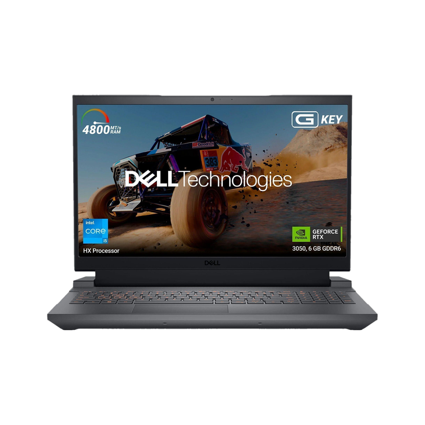 DELL G15 Microsoft Office Home 2024 Intel Core i5 13th Gen 13450HX - (16 GB/1 TB SSD/Windows 11 Home/6 GB Graphics/NVIDIA GeForce RTX 3050/120 Hz) G15 5530 Gaming Laptop(15.6 Inch, Dark Shadow Gray With Black Thermal Shelf, 2.65 Kg, With MS Office)