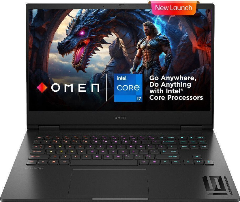 HP Omen Intel Core i7 13th Gen 13700HX - (16 GB/512 GB SSD/Windows 11 Home/6 GB Graphics/NVIDIA GeForce RTX 3050) 16-wf0179TX Gaming Laptop(16.1 Inch, Shadow Black, 2.35 kg)