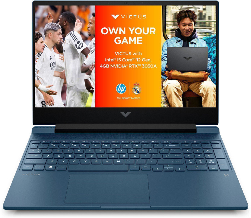HP Victus Intel Core i5 12th Gen 12450H - (16 GB/1 TB SSD/Windows 11 Home/4 GB Graphics/NVIDIA GeForce RTX 3050A) 15-fa1388TX Gaming Laptop(15.6 Inch, Performance Blue, 2.29 Kg)