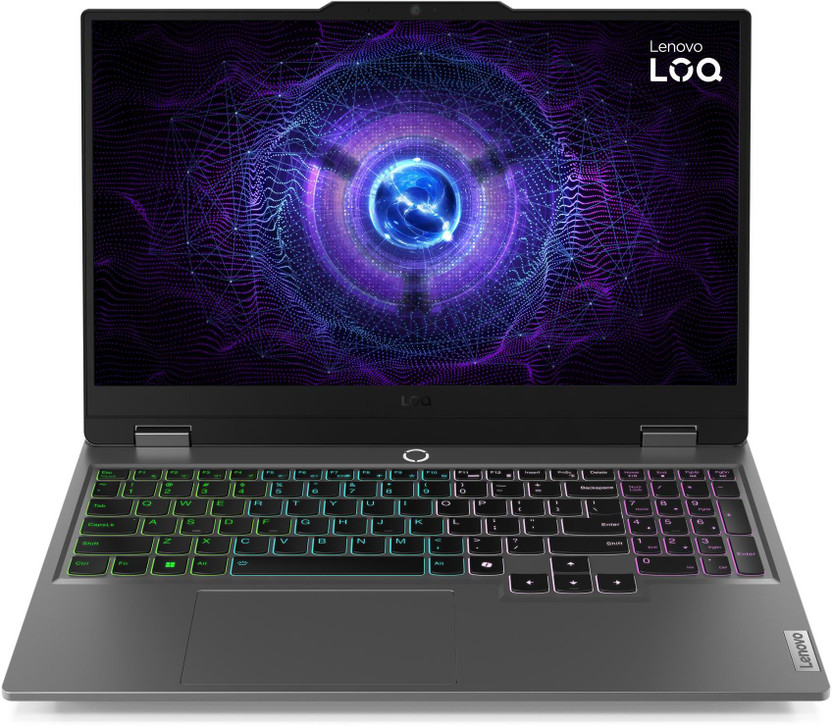 Lenovo LOQ 15IRX9. Intel Core i5 13th Gen 13450HX - (16 GB/512 GB SSD/Windows 11 Home/6 GB Graphics/NVIDIA GeForce RTX 4050) 83DV01AAIN Gaming Laptop(15.6 Inch, Luna Grey, 2.38 Kg, With MS Office)