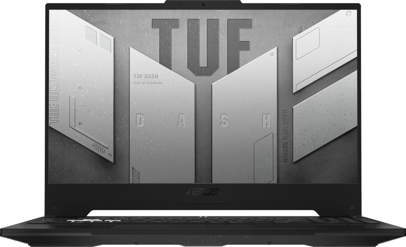 ASUS TUF Dash F15 Intel Core i7 12th Gen 12650H - (16 GB/1 TB SSD/Windows 11 Home/4 GB Graphics/NVIDIA GeForce RTX 3050/144 Hz) FX517ZC-HN108WS Gaming Laptop(15.6 Inch, Off Black, 2 Kg, With MS Office)