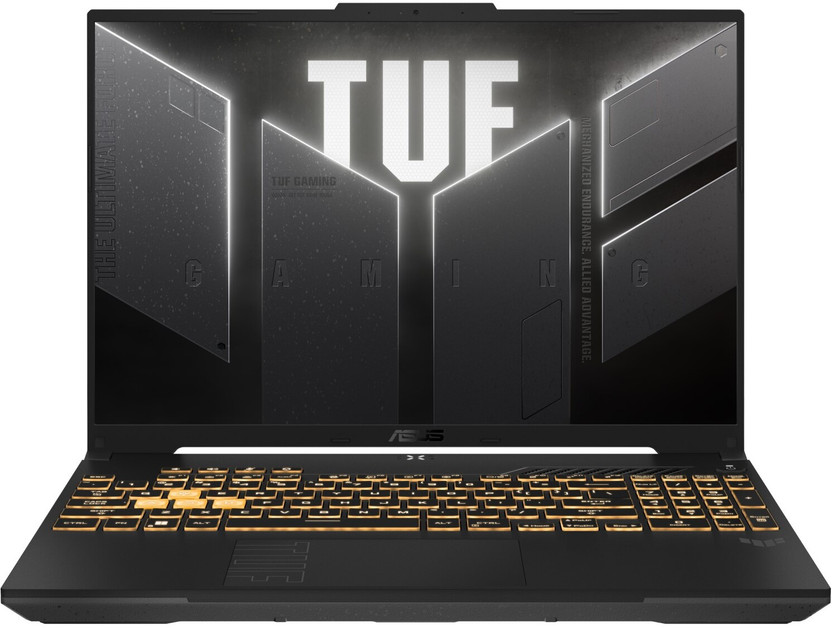 ASUS TUF Gaming F16 (2025) for Creator with MSO 2024+M365 Basic*,AI PC,(i5 14th Gen) Intel Core 5 210H - (16 GB/512 GB SSD/Windows 11 Home/6 GB Graphics/NVIDIA GeForce RTX 4050/144 GHz) FX677VU-RL055WS Gaming Laptop(16 Inch, Mecha Gray, 2.2 kg, With MS Office)
