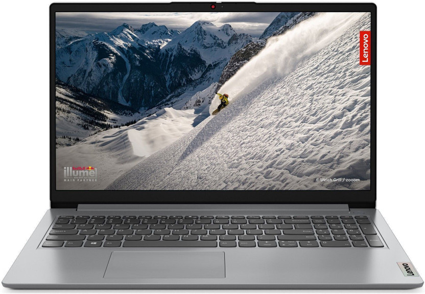 Lenovo AMD Ryzen 5 Quad Core - (8 GB/512 GB SSD/Windows 11 Home) 15ADA7 Thin and Light Laptop(15.6 inch, Cloud Grey, 360.2 x 236 x 17.9 mm kg, With MS Office)