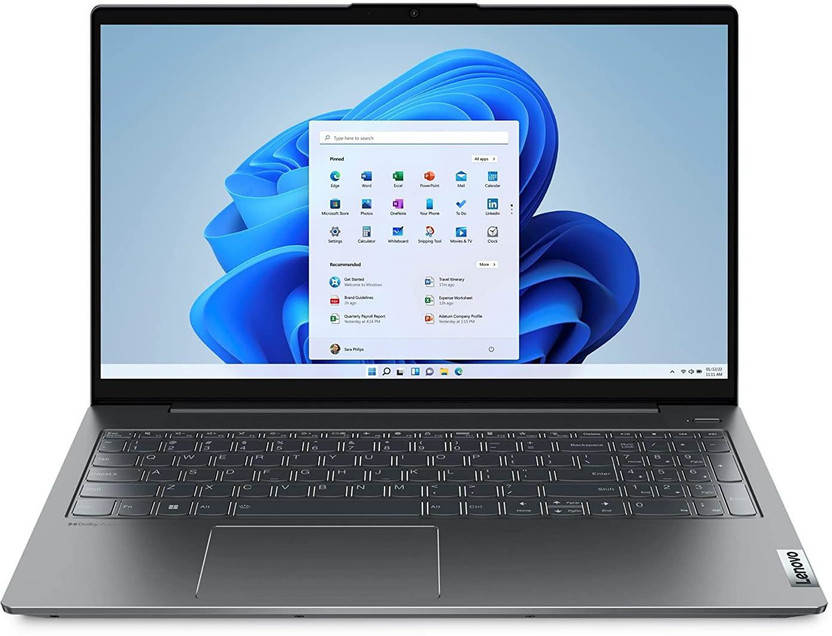 Lenovo IdeaPad Slim 5 Intel Core i5 12th Gen - (16 GB/512 GB SSD/Windows 11 Home) 82SF004WIN Thin and Light Laptop(15.6 Inch, Storm Grey, 1.85 kg, With MS Office)