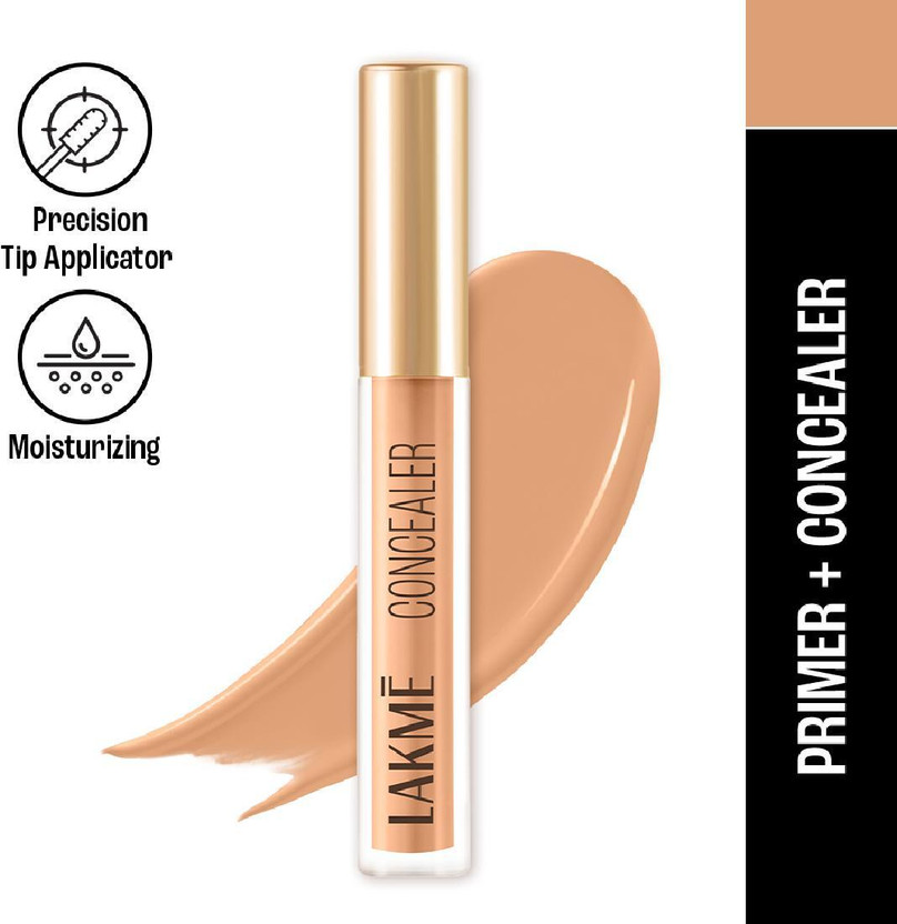 Lakmé 9to5 Powerplay Priming Concealer Built in Primer Concealer(Nude, 5.4 ml)