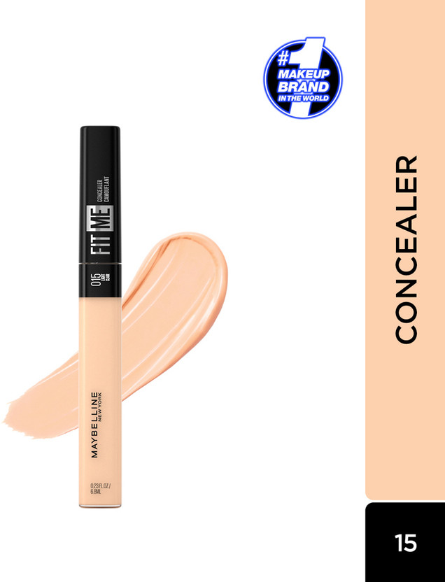 MAYBELLINE NEW YORK Fit me  Concealer(15 Fair, 6.8 ml)