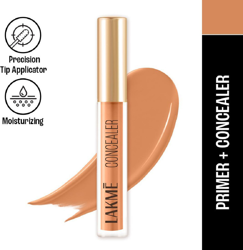Lakmé 9to5 Powerplay Priming Concealer Built in Primer Concealer(Cinnamon, 5.4 ml)