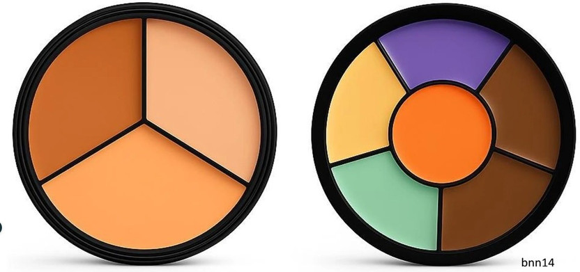 MISS BELLA 3+6 Concealer Palette Shade Concealer Conceal, Contour Corect.bnn14 Concealer(MULTICOLOUR, 30 ml)