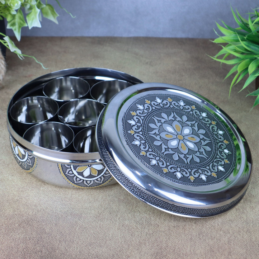 NAVRANG Spice Set Stainless Steel(9 Piece)