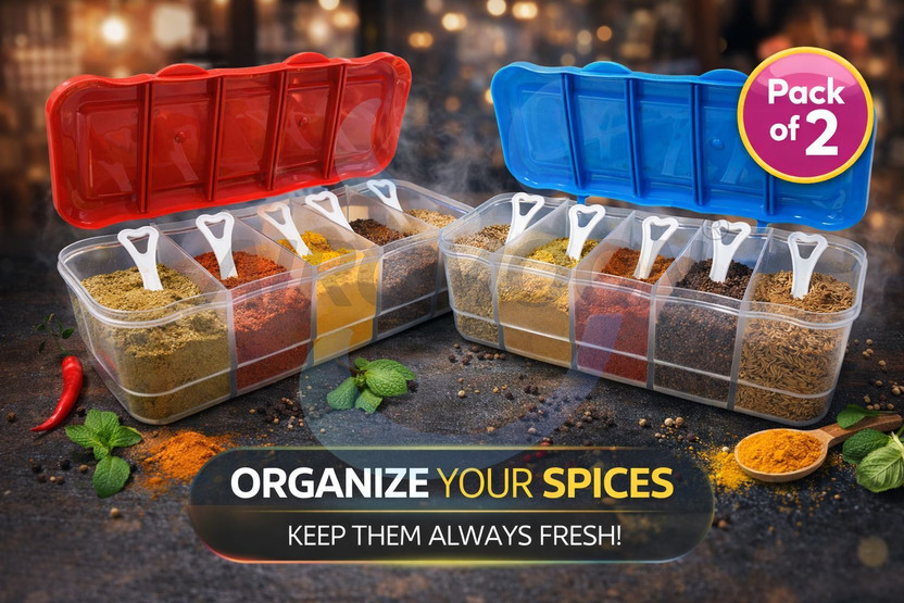 AIROMOON Spice Set Plastic(2 Piece)