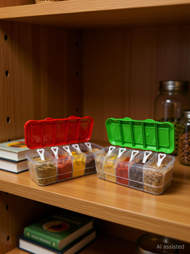 AIROMOON Spice Set Plastic(2 Piece)
