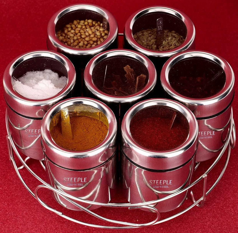STEEPLE STEEPLE Spice Set Stainless Steel(7 Piece) - Flipkart Deal