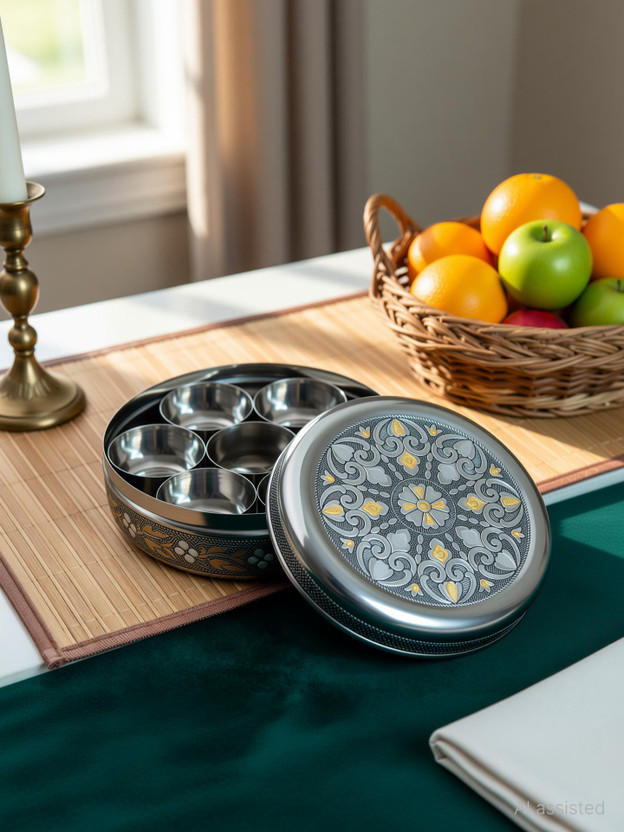 NAVRANG Spice Set Stainless Steel(9 Piece)
