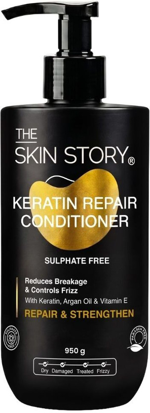 The The Skin Story Sulphate Free Keratin Conditioner for Dry, Frizzy & Damaged Hair(950 g) - Flipkart Deal