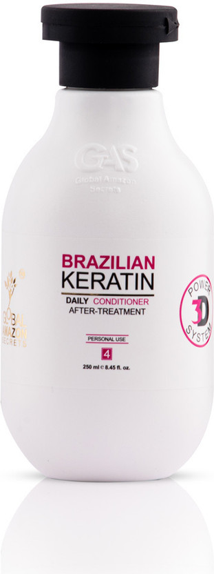 Global Amazon Secrets Brazilian Keratin Conditioner For Men & Women ( NEW & ORIGINAL PACKAGING)(250 ml)