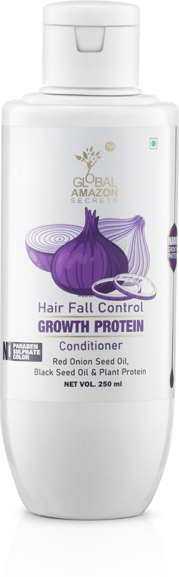 Global Global Amazon Secrets Red Onion & Black Seed Conditioner for hair fall control(250 ml) - Flipkart Deal