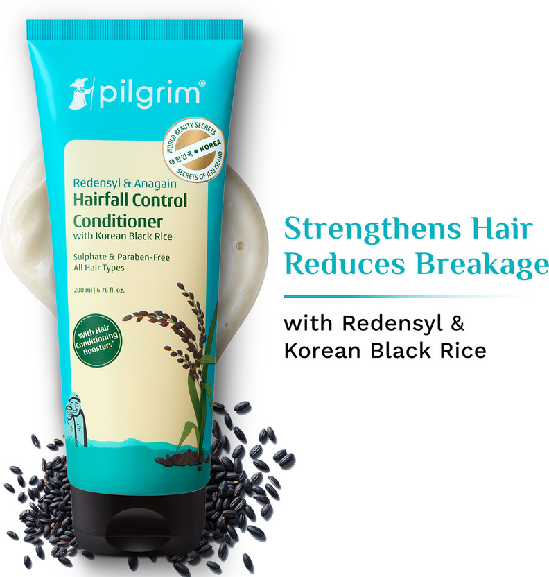 Pilgrim Redensyl & Anagain HAIRFALL CONTROL CONDITIONER REDUCING HAIR FALL & BREAKAGE(200 ml)
