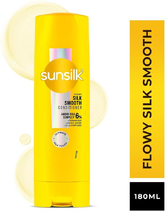 SUNSILK Flowy Silk Smooth Conditioner(180 ml)