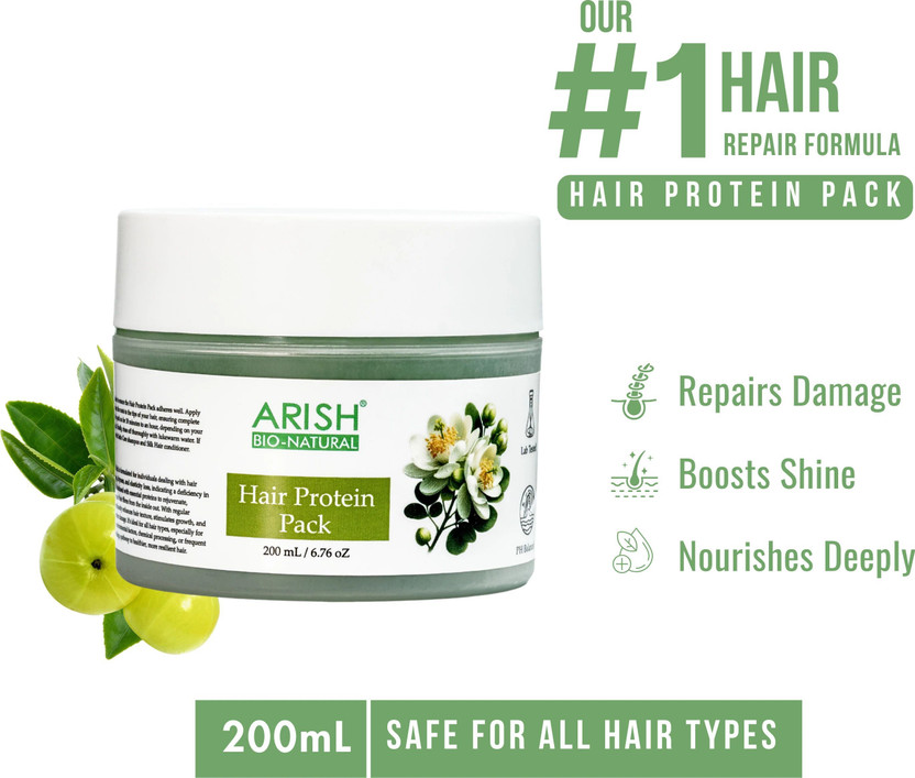 ARISH BIO-NATURAL Hair Protein Pack(200 ml)