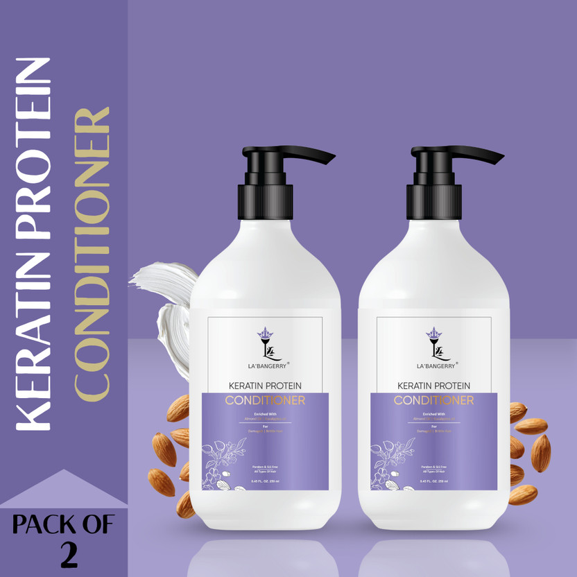Flipkart LA'BANGERRY Keratin Protein Conditioner | Hair Repair, Frizz Control & Soft Smooth Hair(500 ml) - Flipkart Deal