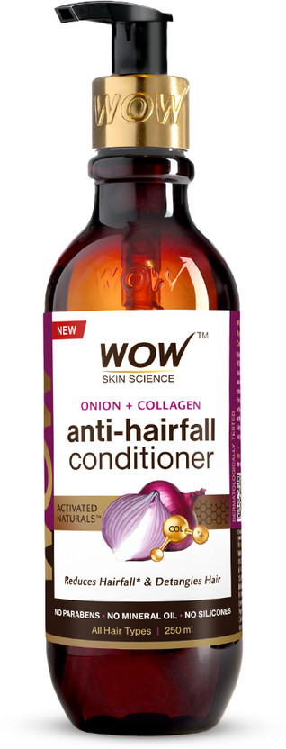 WOW WOW SKIN SCIENCE Onion & Collagen Anti-Hairfall Conditioner |New & Improved Formulation(250 ml) - Flipkart Deal