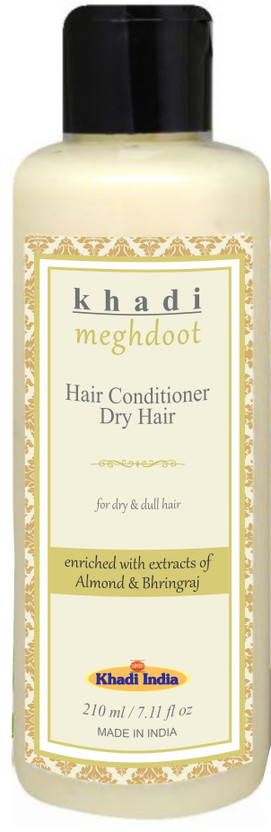 Khadi Meghdoot Dry Hair Conditioner with Almond and Bhringraj(210 ml)