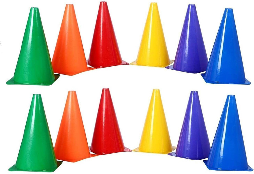 MRT SPORTS Cone Pack of 12(Multicolor)