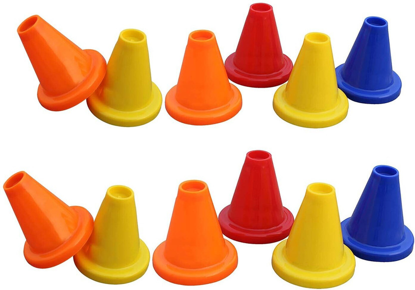 MRT SPORTS Cone Pack of 12(Multicolor)
